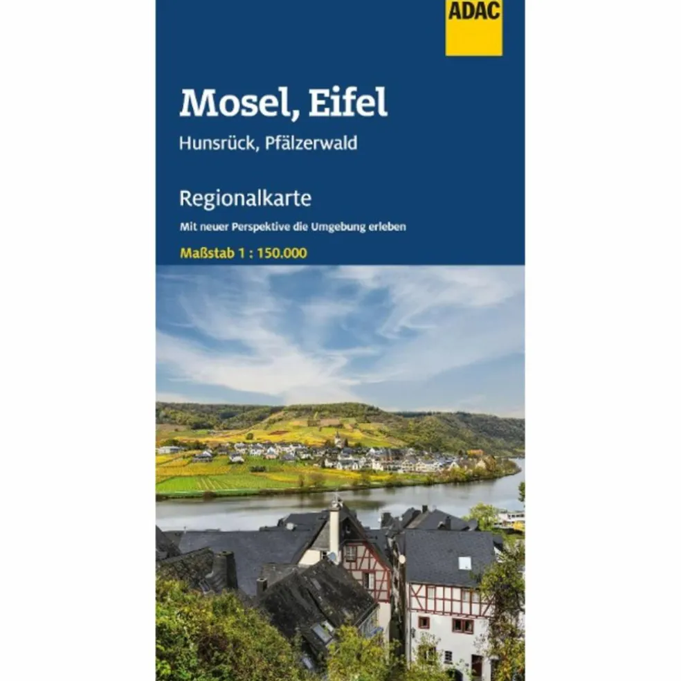 ADAC REGIONALKARTE 11 MOSEL, EIFEL, HUNSRÜCK, PFÄLZERWALD - Straßenkarte