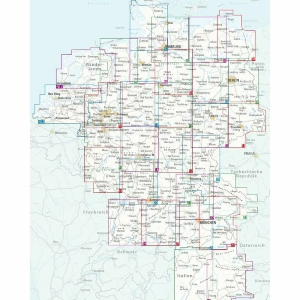 ADFC-RADTOURENKARTE 15 RHEINLAND /EIFEL 1:150.000 - Fahrradkarte
