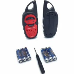 Albrecht TECTALK SMILE, KIDS WALKIE TALKIE, PAIR, RED/BLUE - Funkgerät
