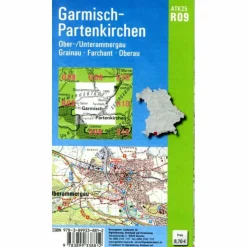 ATK25-R09 GARMISCH-PARTENKIRCHEN - Wanderkarte