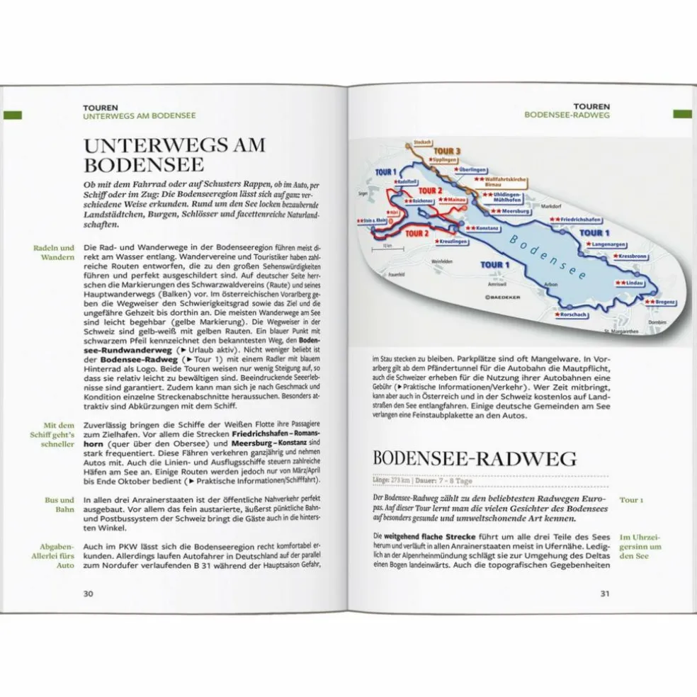 BAEDEKER REISEFÜHRER BODENSEE
