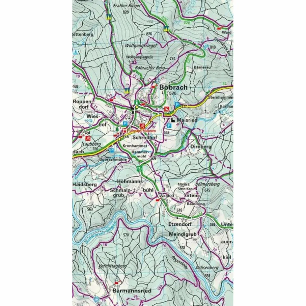 BAYERISCHER WALD NATIONALPARK, NR. 54, OUTDOORKARTE 1:35 000 - Karte