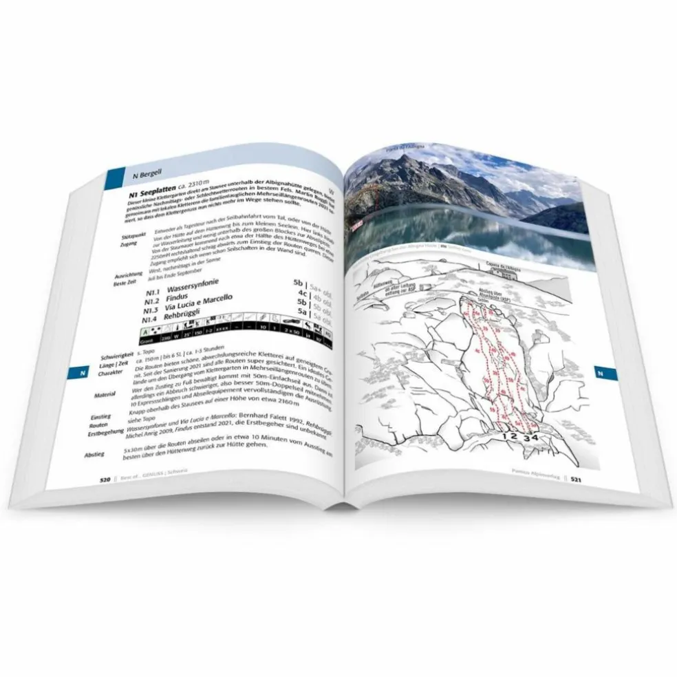 BEST OF GENUSS - SCHWEIZ - Kletterführer