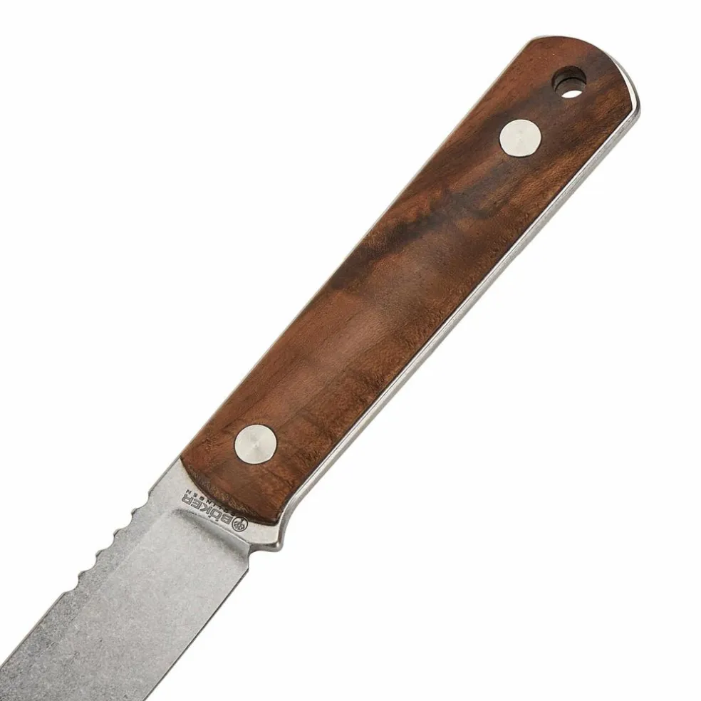 Böker Manufaktur Solingen BFF PACKLITE WALNUSS - Feststehendes Messer