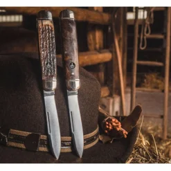Böker Manufaktur Solingen CATTLE KNIFE MASERBIRKE - Klappmesser