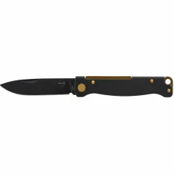 Böker Plus ATLAS BLACK STONEWASH BRASS - Klappmesser