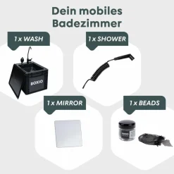 BOXIO WASH PLUS - Outdoor Dusche