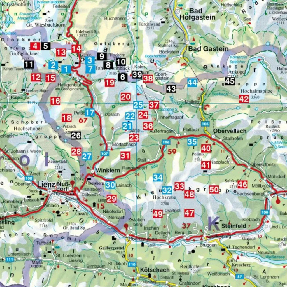 BVR GLOCKNER-REGION - Wanderführer