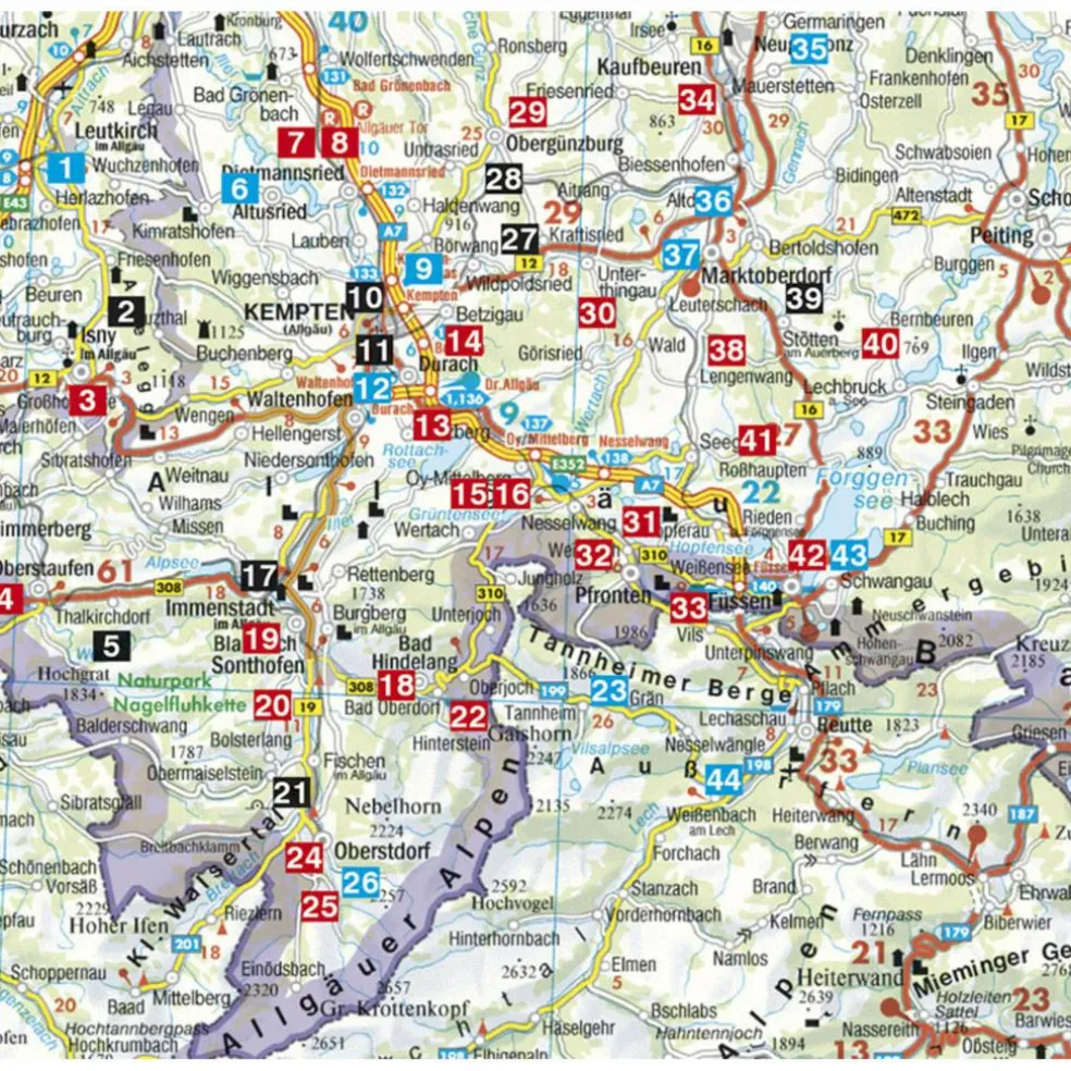 BVR RADTOUREN ALLGÄU - Radwanderführer