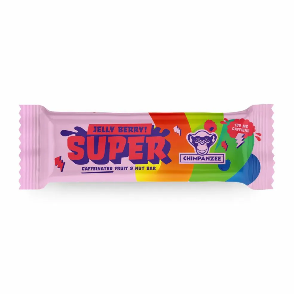 Chimpanzee SUPER BAR JELLY BERRY CAFFEINE - Energieriegel