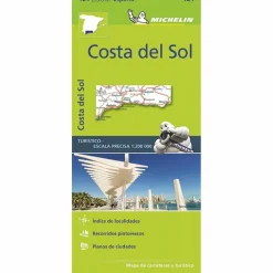 COSTA DEL SOL ZOOM MAP 124 - Straßenkarte