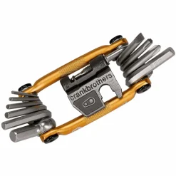 Crankbrothers MULTI-17 MULTITOOL, GOLD - Fahrradwerkzeug