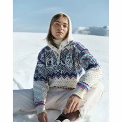 Dale of Norway VM TRONDHEIM FEM. SWEATER Damen - Strickpullover