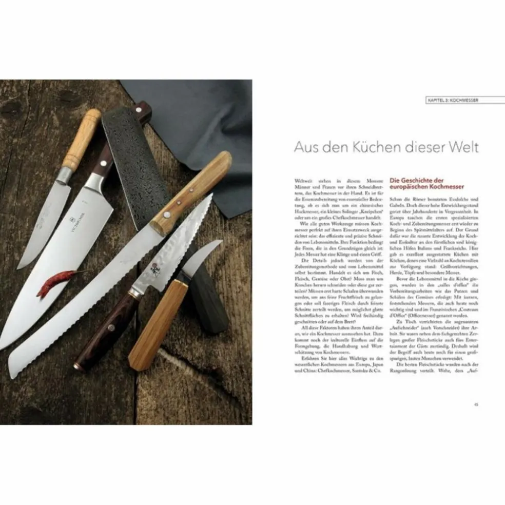 DAS GROßE BUCH VOM MESSER - Sachbuch
