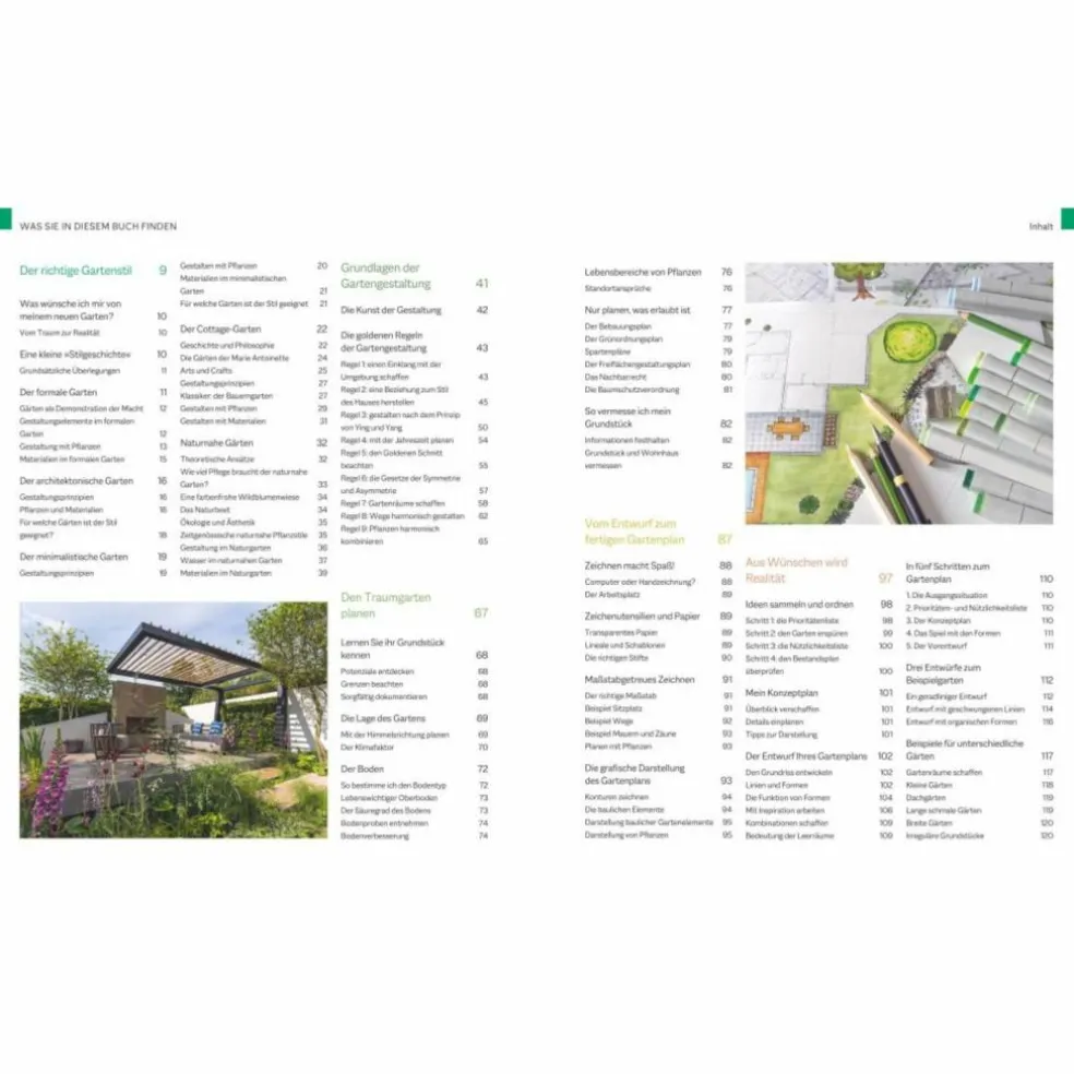 DAS GROßE GU HANDBUCH GARTENGESTALTUNG - Ratgeber