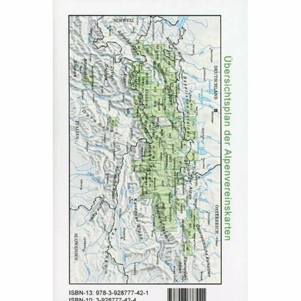 DAV 30/4 ÖTZTALER ALPEN 1:25T - Wanderkarte