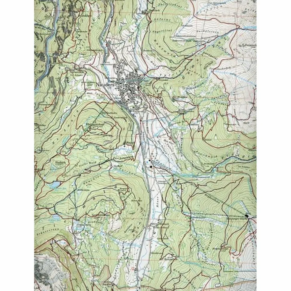 DAV 30/4 ÖTZTALER ALPEN 1:25T - Wanderkarte