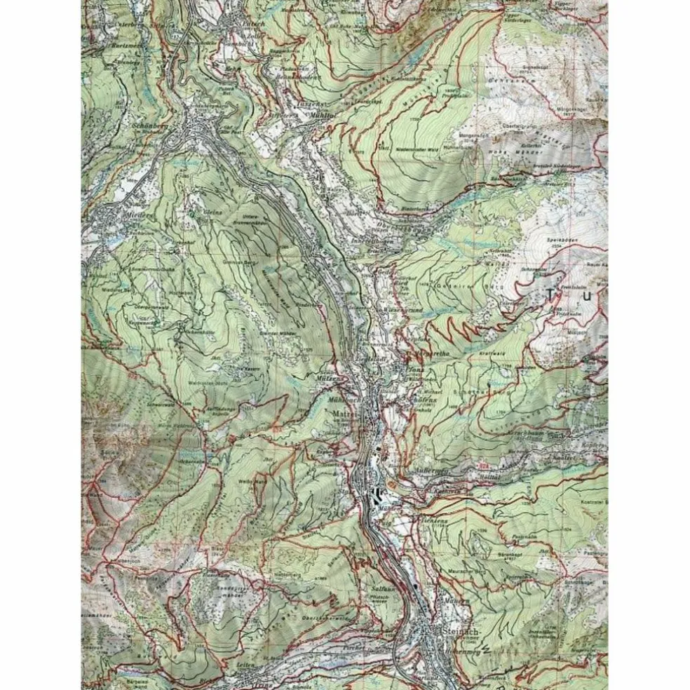 DAV 31/5 WEG INNSBRUCK UND UMGEBUNG - Wanderkarte