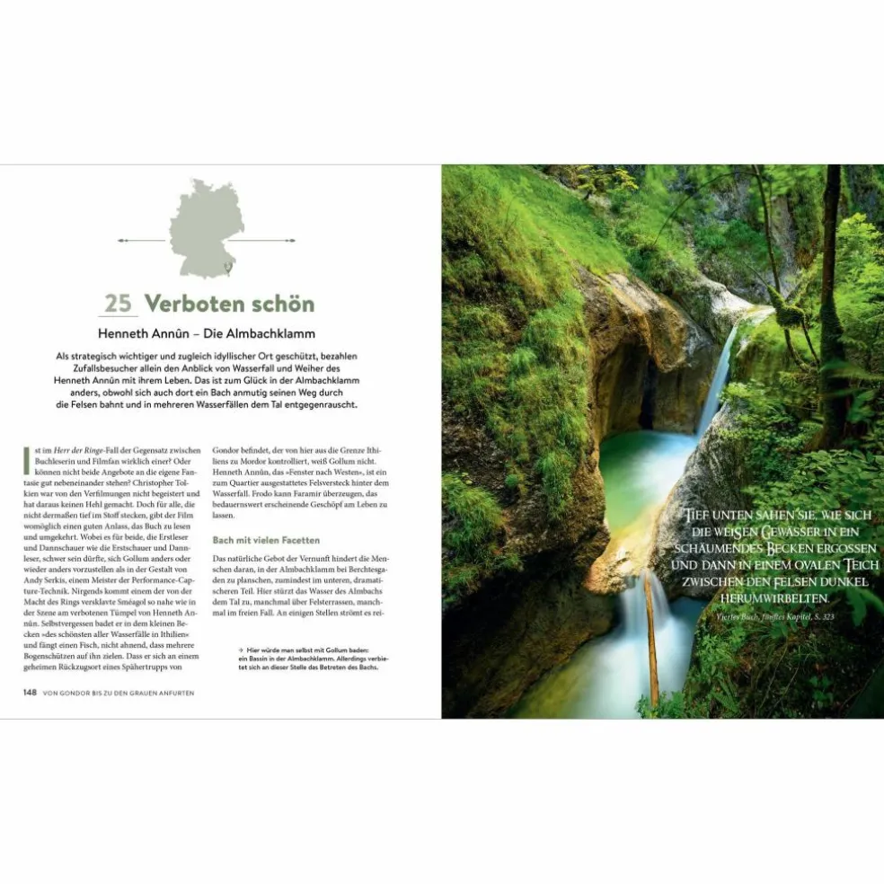 DEUTSCHLAND FÜR 'HERR DER RINGE' FANS - Reiseführer