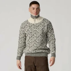Devold SVALBARD WOOL ZIP NECK Unisex - Wollpullover