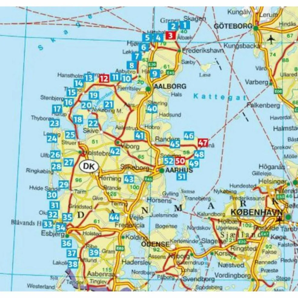 DÄNEMARK - JÜTLAND - Wanderführer