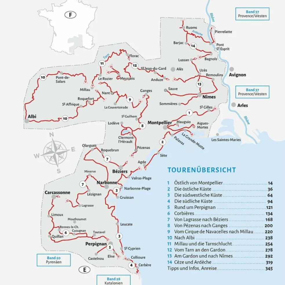 ENTDECKERTOUREN MIT DEM WOHNMOBIL LANGUEDOC-ROUSSILLION - Reiseführer