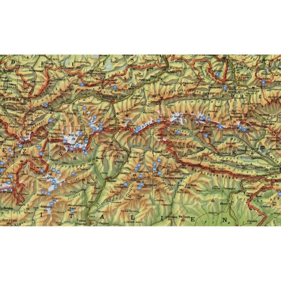 3000ER OSTALPEN DRÜBER UND DRUNTER - Wanderführer