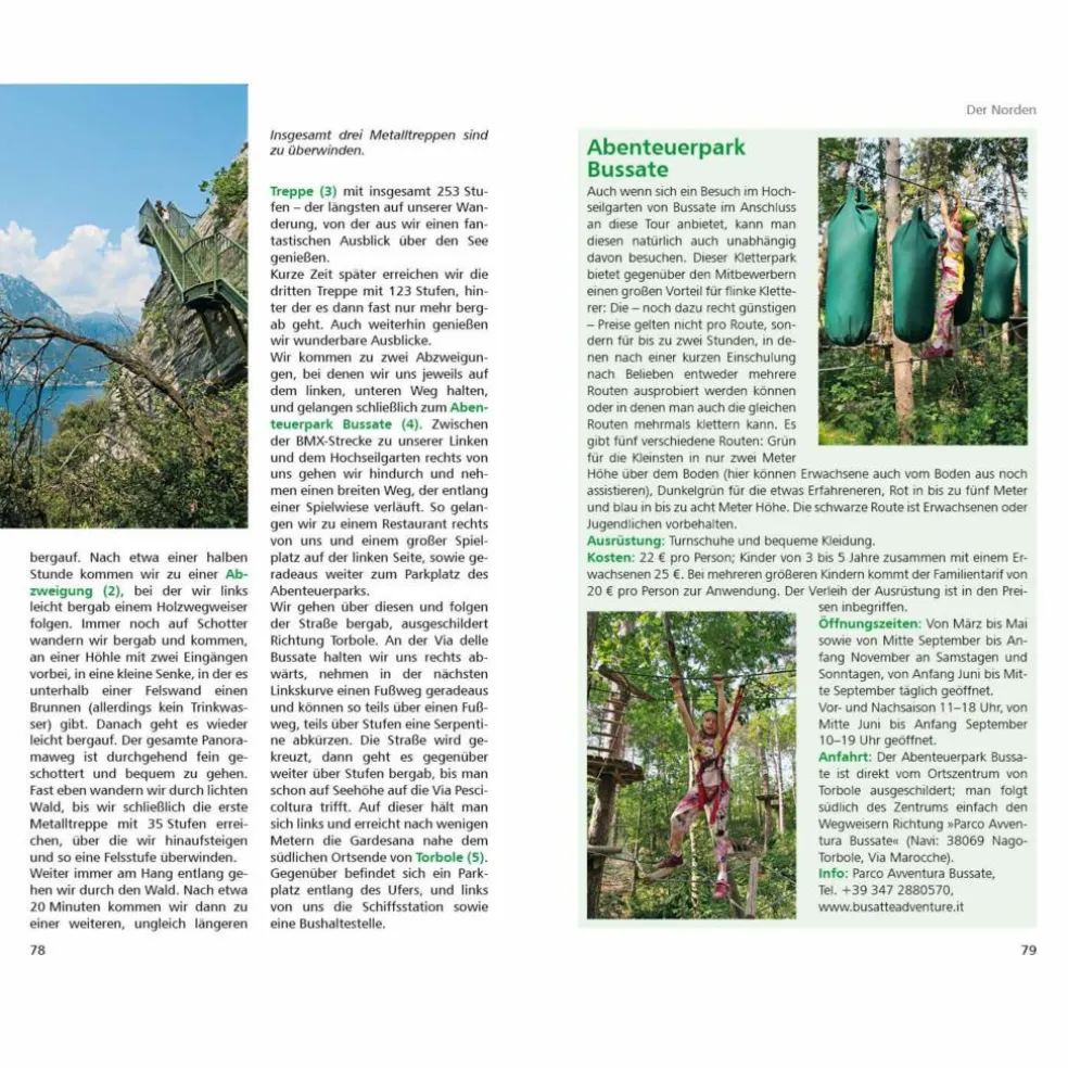 ERLEBNISURLAUB MIT KINDERN GARDASEE - Wanderführer