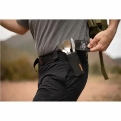 Esbit TITAN BESTECK-SET, 3 TEILIG, MIT KARABINER UND TASCHE - Campinggeschirr