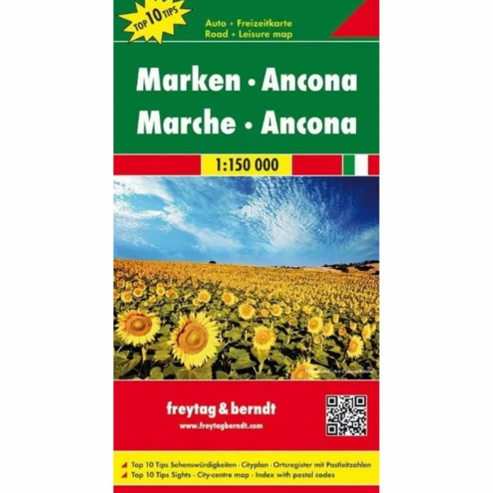 F&B MARKEN - ANCONA 1 : 150 000 - Straßenkarte