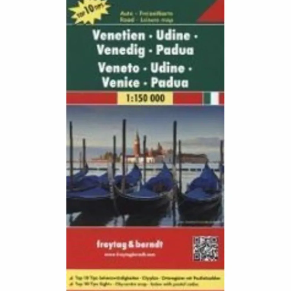 F&B VENETIEN - UDINE - VENEDIG - PADUA - Straßenkarte