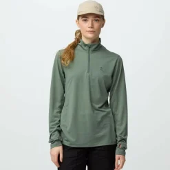 Fjällräven ABISKO DAY HIKE HALF ZIP W Damen - Funktionsshirt