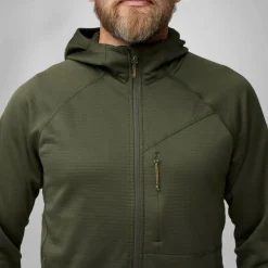 Fjällräven ABISKO GRID FLEECE HOODIE M Herren - Fleecejacke
