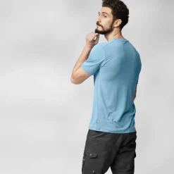 Fjällräven ABISKO WOOL LOGO SS M Herren - Funktionsshirt