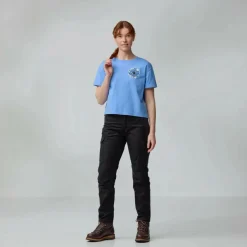 Fjällräven FJÄLLBLOMSTER LOGO T-SHIRT W Damen - T-Shirt