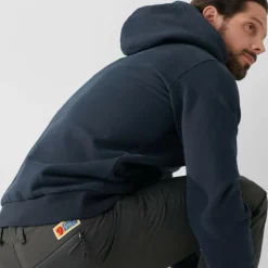 Fjällräven FJÄLLRÄVEN LOGO HOODIE M Herren - Hoodie