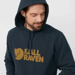 Fjällräven FJÄLLRÄVEN LOGO HOODIE M Herren - Hoodie