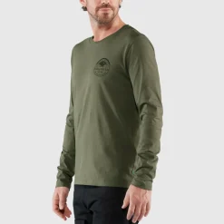 Fjällräven FOREVER NATURE BADGE LS M Herren - Langarmshirt