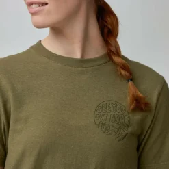Fjällräven HEMP BLEND OUT HERE T-SHIRT W Damen - T-Shirt