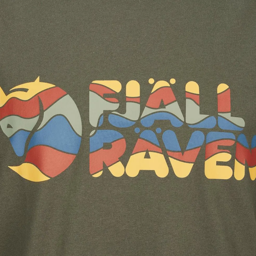 Fjällräven MULTICOLOR LOGO T-SHIRT M Herren - T-Shirt