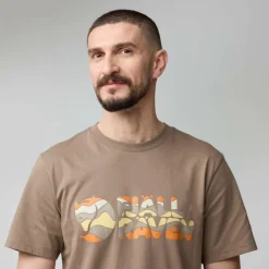 Fjällräven MULTICOLOR LOGO T-SHIRT M Herren - T-Shirt