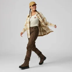 Fjällräven SINGI FLANNEL OVERSHIRT W Damen - Flanellhemd