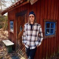 Fjällräven SINGI FLANNEL OVERSHIRT M Herren - Flanellhemd