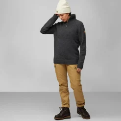 Fjällräven ÖVIK HALF ZIP KNIT W Damen - Wollpullover
