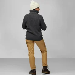 Fjällräven ÖVIK HALF ZIP KNIT W Damen - Wollpullover