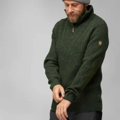 Fjällräven ÖVIK HALF ZIP KNIT M Herren - Wollpullover