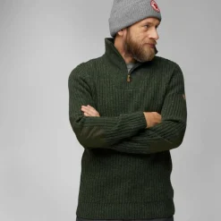 Fjällräven ÖVIK HALF ZIP KNIT M Herren - Wollpullover