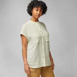 Fjällräven ÖVIK HEMP SHIRT SS W Damen - Outdoor Bluse