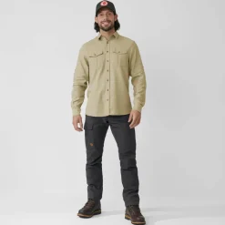 Fjällräven ÖVIK TRAVEL SHIRT LS M Herren - Outdoor Hemd