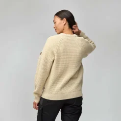 Fjällräven ÖVIK WAFFLE KNIT W Damen - Wollpullover